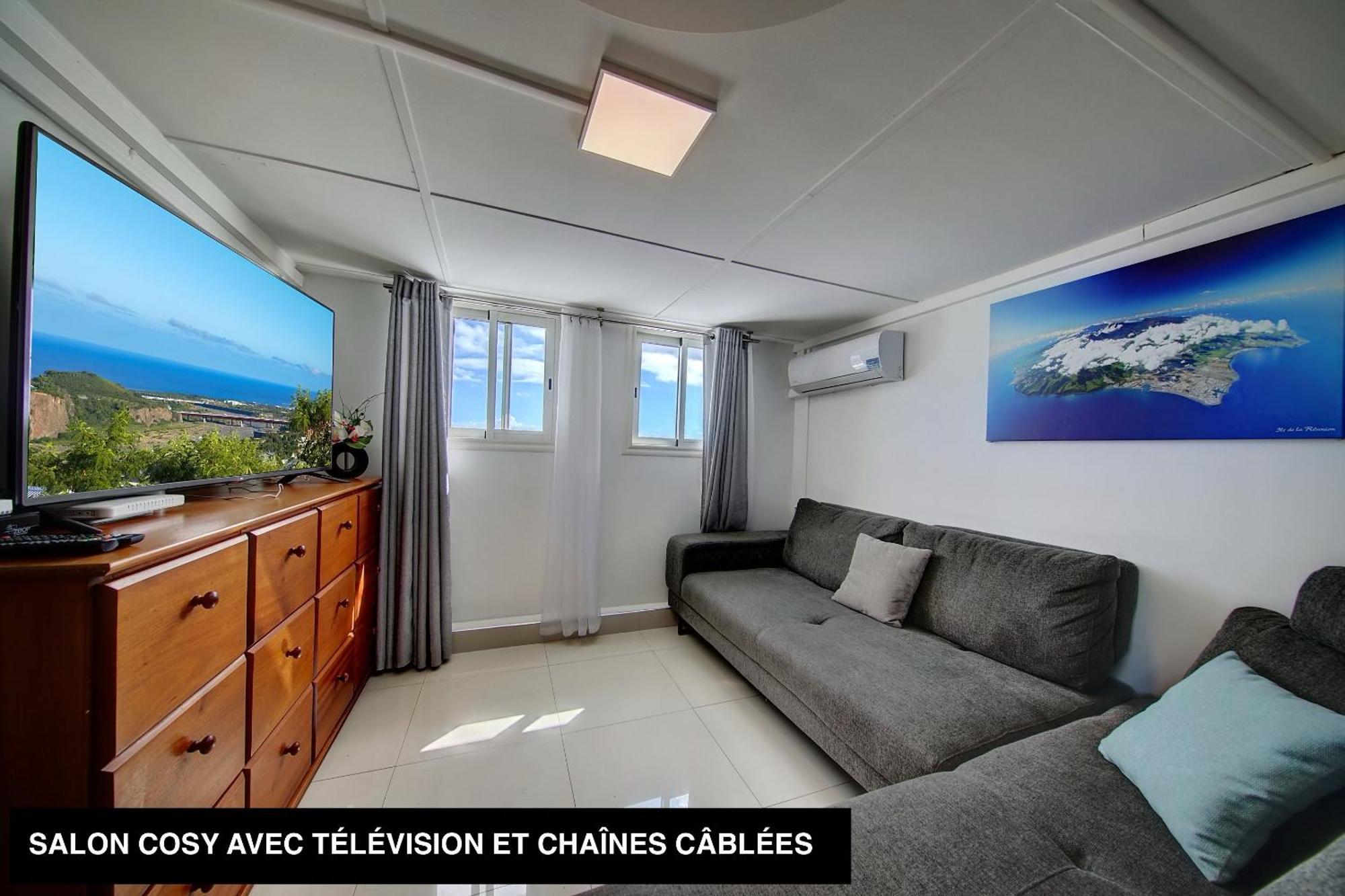 Appartement 3 Etoiles Sauna Vue Superbe Ti Kaz Miyou 2 La Possession Exterior foto