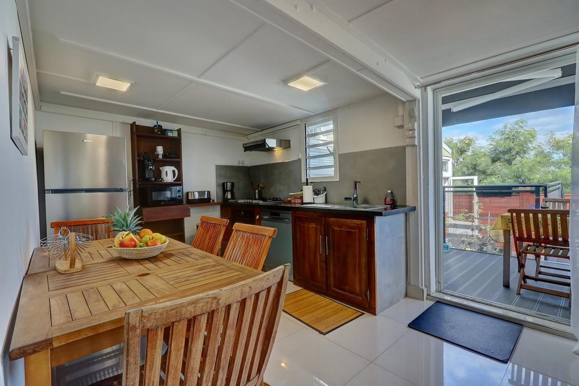 Appartement 3 Etoiles Sauna Vue Superbe Ti Kaz Miyou 2 La Possession Exterior foto